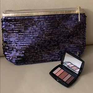 New Lancôme eye shadow and cosmetic bag